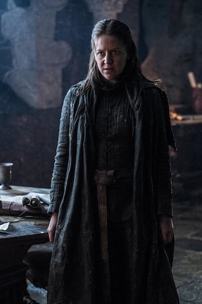 Gemma Whelan as Yara Greyjoy in Game of Thrones season 7 (HELEN SLOAN / HBO / OSN)