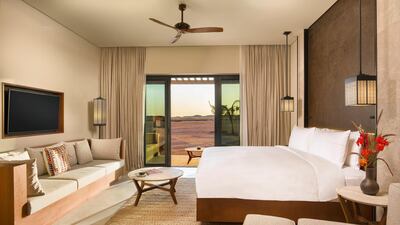 A terrace room at Alila Hinu Bay.