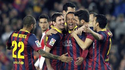 Barcelona reached the semi-finals of the Champions League last season, where they were knocked out by Bayern Munich. Andreu Dalmau / EPA