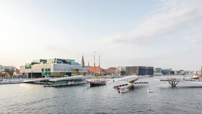 It was designed by WilkinsonEyre and Urban Agency. Photo: Rasmus Hjortshoj / WilkinsonEyre