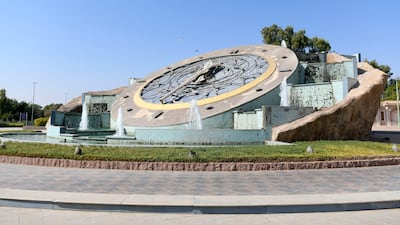 The clock tower roundabout is one of a number of landmarks being preserved amid changing times. Khushnum Bhandari / The National
