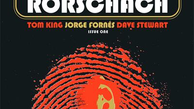 This cover image provided by DC shows 'Rorschach' by writer Tom King. DC via AP