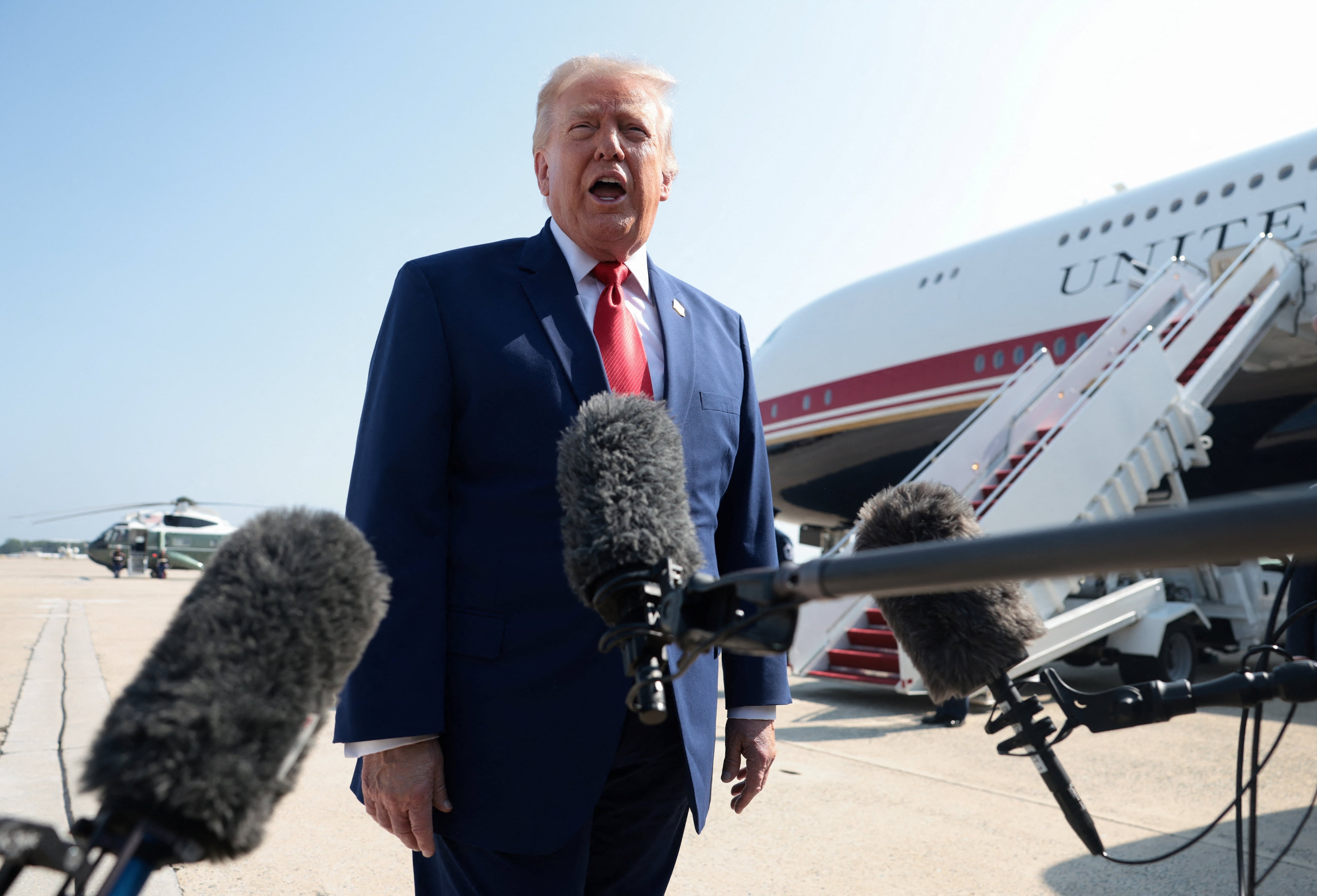 Image linked from the original feed: Trump trades new threats with Iran, alternative routes to Strait of Hormuz, and Saudi Arabia's nuclear deal