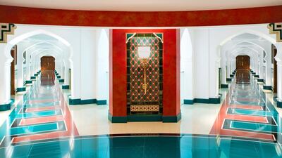 The Talise Spa, located on the 18th floor in the Burj Al Arab hotel, offers stunning views of the Arabian Gulf. Courtesy Jumeirah Group