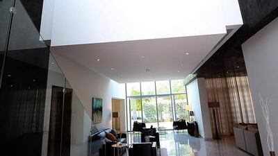 A five-bedroom Contemporary villa. Villas in phase one are set for delivery in the second quarter of 2016. Satish Kumar / The National