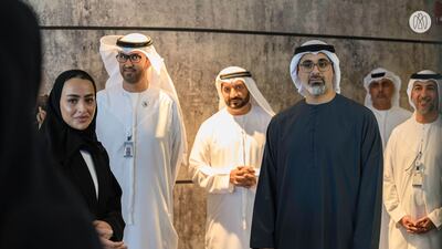 Sheikh Khaled also met Emirati commodity traders
