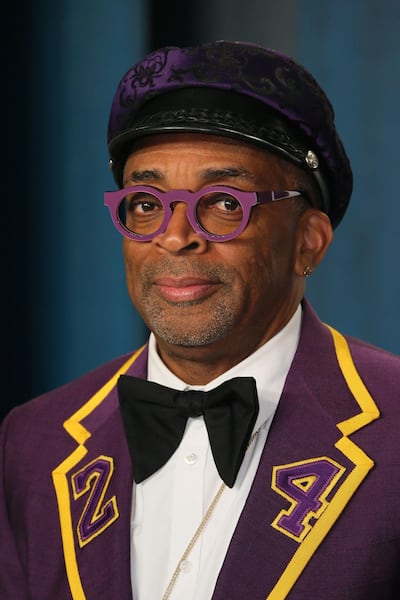 Spike Lee attends the 2020 Vanity Fair Oscar Party following the 92nd Oscars. AFP