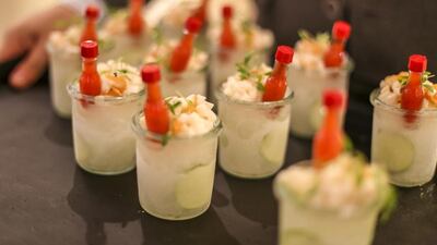 Seafood Thursdays, Salt & Water Dinner at Sheraton Grand. Courtesy of Sheraton Grand Hotel, Dubai