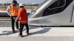 Etihad Rail said safety is at the heart of its operations. Antonie Robertson / The National