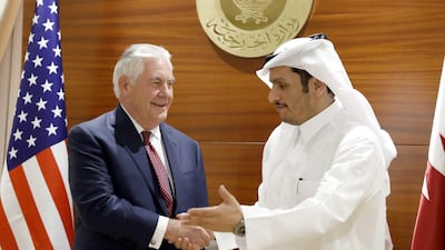 It is hard to fault the US Secretary of State's prescription for a peaceful, prosperous Middle East: unity. This can only be achieved when Qatar replaces rhetoric with action. AFP PHOTO / Alex Brandon