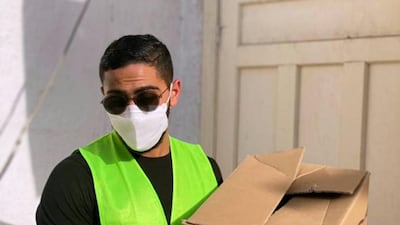 'Live To Give' volunteers take part in food distribution around Jeddah neighbourhoods.