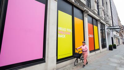 Harvey Nichols in London's Knightsbridge. The National