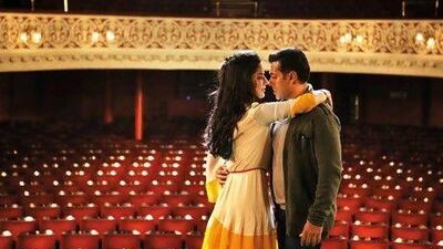 Katrina Kaif and Salman Khan in a scene from "Ek Tha Tiger". Courtesy Yash Raj Films