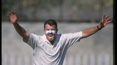 Fast bowler Craig McDermott was instrumental in Australia beating India in what was a topsy-turvy game at Adelaide in the 1991/92 series. It was another missed opportunity for the tourists to win a run chase down under. Shaun Botterill / Allsport UK