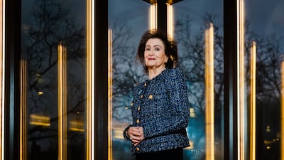 Haifa Al Kaylani, founder of the Arab Women’s International Forum, says the window to address gender imbalances being encoded into technology is narrowing. Mark Chilvers / The National