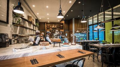 The interior of Leopold's in Boutik Mall, Reem Island. Courtesy Leopold's