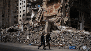 Israel/US - Iran War GIF. AFP / Getty Images