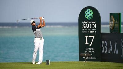Othman Almulla has competed in both previous editions of the Saudi International and will tee it up at the third tournament in February. Getty