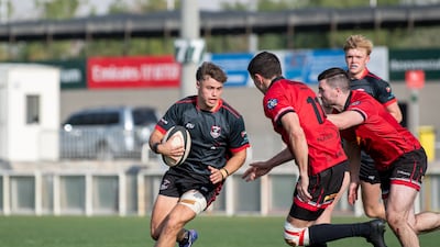 Heinrich Du Plessis - The national team coach, Benade, knows all about the talents of the young Dubai Exiles centre from the role he has only just given up as director of rugby at UAE’s oldest club. Photo: Jon Ebbitt