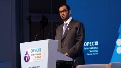 In opening remarks at the 7th OPEC International Seminar, in Vienna, Dr Sultan Ahmed Al Jaber, UAE Minister of State and Adnoc Group CEO noted that the company wants to optimise costs and seek value creation. Courtesy Adnoc