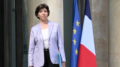 Former French foreign minister and ambassador Catherine Colonna is widely viewed as a solid diplomat. AFP