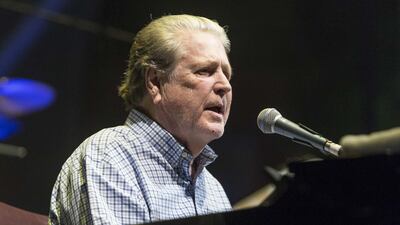 Brian Wilson Former Beach Boy and band performing Pet Sounds. Antonie Robertson/ The National