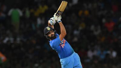 Rohit Sharma will captain India in the absence of Virat Kohli at the Asia Cup in the UAE. AFP Photo
