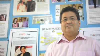 Dr Jatin Shah, The Surrogacy and IVf doctor of many Bollywood celebrities. Subhash Sharma for The National