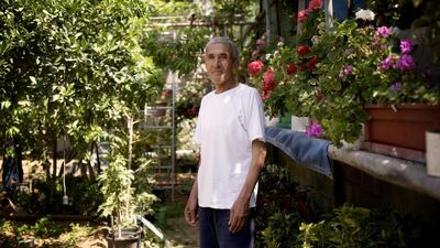 Naif Dubaidi Jabalyia, Gaza: "Life is beautiful, but we don’t know how to use it. I used to work as a gardener in Israel, but the border closed when Hamas came to power, so I opened a local shop. My garden used to be so, so beautiful; the trees and flowers were 35 years old, and the ground was green with grass. It was a magical place. It was destroyed in the war in 2009. We heard the shells land. Thud, thud, thud. I rebuilt, but what you see is nothing to what was here before. There is so much poverty, so little laughter and so much suffering here, but there's no suffering in my garden. I dream that one day I will have a huge garden with animals and a lake. Paradise." Photo: Lalage Snow