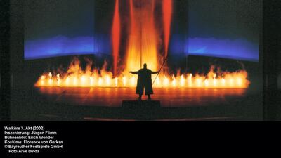 Bayreuth Festival brings a new version of Richard Wagner's The Valkyrie to Abu Dhabi. Picture courtesy of Abu Dhabi Classics