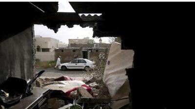 Ahmed Khalil Shaheen rammed his 4x4 through a wall to get to, and save, family members as fire raged in the house in Al Ain. Local residents are now raising funds to help the victims.