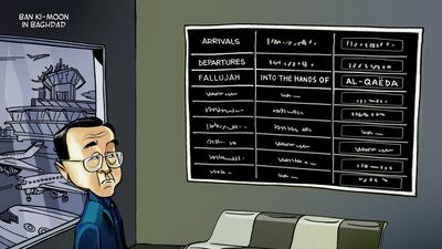 Editorial cartoon by Shadi Ghanim for 14/01/2014