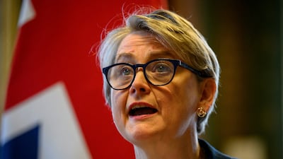 British Foreign Secretary Yvette Cooper is scheduled to address free navigation in the Strait of Hormuz at a seminar in London on April 9. Reuters
