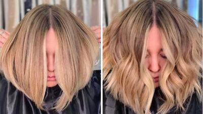 Blow-drying a bob is essential as the beauty of this style lies in its precise cut.