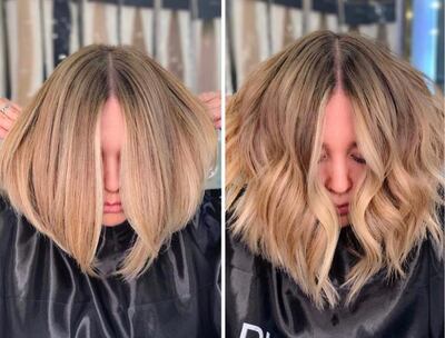 Blow-drying a bob is essential as the beauty of this style lies in its precise cut. Photo: Maggie Semaan