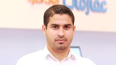 Cairo-based Aqarmap founder and chief executive Amad Almsaodi. The startup is eyeing growth in new markets in the Middle East. Courtesy Aqarmap.