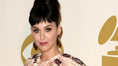 Katy Perry has become the first person to have more than 50 million twitter followers. Frazer Harrison / Getty Images / AFP