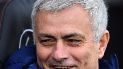 Tottenham Hotspur's Portuguese head coach Jose Mourinho. AFP