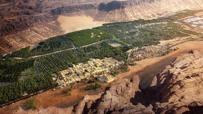 Al Ula Old Town is the starting point of the Journey Through Time. All images courtesy The Royal Commission for AlUla (RCU)