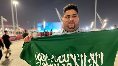 Dr Mohammed Algabeyah said to play against Messi in his last World Cup was a big thing for Saudi Arabia. Andy Scott / The National