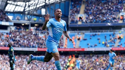 Centre forward: Gabriel Jesus (Manchester City). Shades of Sergio Aguero as the Brazilian destroyed Watford with four goals – his first Premier League hat-trick – to keep City top of the table. There is talk of him leaving in the summer, but Pep Guardiola is a huge fan and more displays like this will surely cement his City future. AP