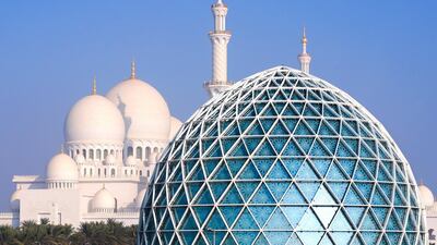 The Sheikh Zayed Grand Mosque. Victor Besa/The National