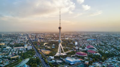 Aerial view of Uzbekistan's capital city, Tashkent. Photo: flydubai