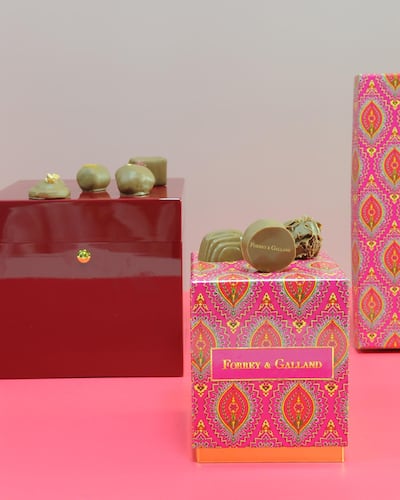 Luxury chocolatier Forrey and Galland is releasing special Diwali chocolates. Courtesy Forrey and Galland
