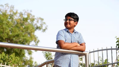 Raghav Krishna, a 12-year-old pupil at Delhi Private School in Sharjah, received a Diana Award for his working helping young refugees and children with special needs