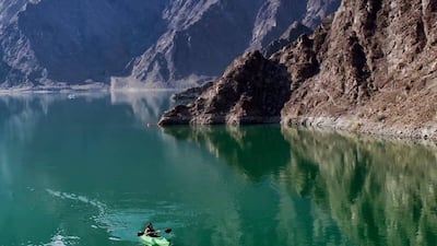 The Hatta Dam is a sight to behold