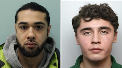Adeel Khan, left, and Daniel Khalife had worked together in the prison kitchen. Photo: Met Police
