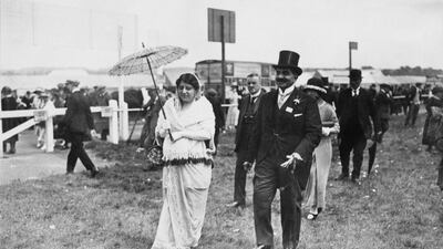 Sir Dhunjibhoy Bomanji was a true son of the British Raj. A Parsee shipping magnate from Bombay, knighted for his philanthropy, he was as comfortable in the countryside of his adopted Yorkshire as in his native India. MacGregor / Topical Press Agency / Hulton Archive / Getty Images)