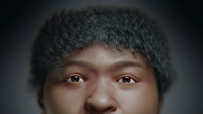 Brazilian researchers used a process called photogrammetry to create this image of a man who lived in Egypt 35,000 years ago. Photo: Cicero Moraes