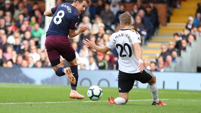 He scored a fantastic heel-flick against Fulham on October 7, 2018. Getty Images